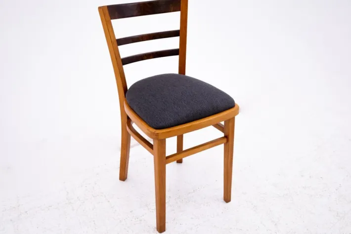 Pamono Art Deco Dressing Table & Chair Set, Poland, 1940s, Set of 2 Sale