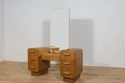 Pamono Art Deco Dressing Table, Former Czechoslovakia, 1950s Hot