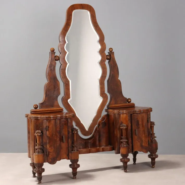 Pamono Art Deco Dressing Table in Walnut Sale