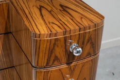 Pamono Art Deco Dressing Table in Zebrawood, 1925 Hot