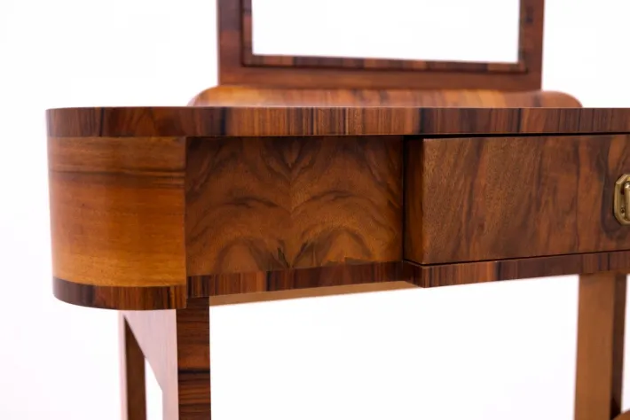 Pamono Art Deco Dressing Table, Poland, 1930s Hot