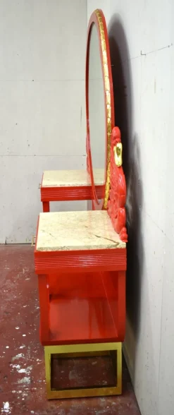 Pamono Art Deco Dressing Table with Swans New