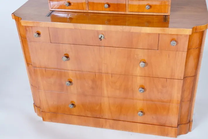 Pamono Art Deco Dressing Table with Mirror, 1920s New