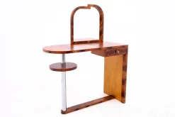 Pamono Art Deco Dressing Table with Chair, Poland, 1950s, Set of 2 Discount