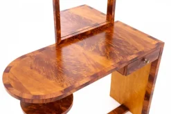 Pamono Art Deco Dressing Table with Chair, Poland, 1950s, Set of 2 Discount