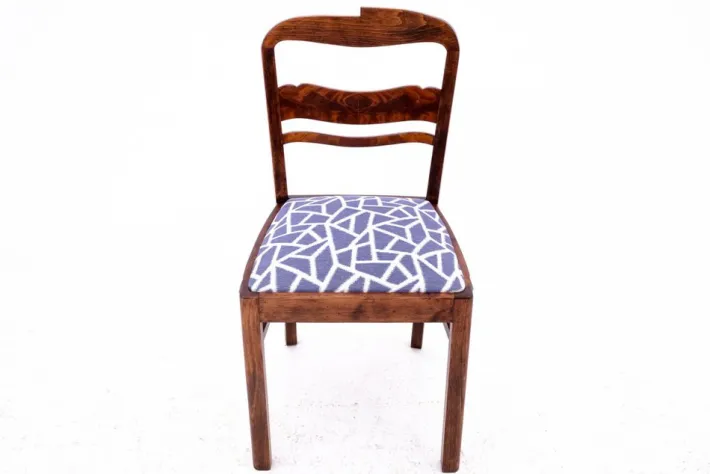 Pamono Art Deco Dressing Table with Chair, Poland, 1950s, Set of 2 Discount