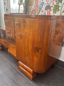 Pamono Art Deco Dressing Table with Mirror, 1930s Online