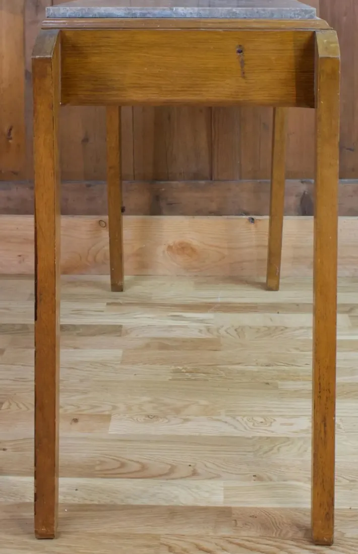 Pamono Art Deco Dressing Table with Marble Tray, 1940s Sale