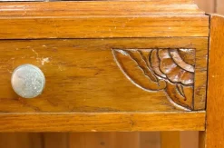 Pamono Art Deco Dressing Table with Marble Tray, 1940s Sale