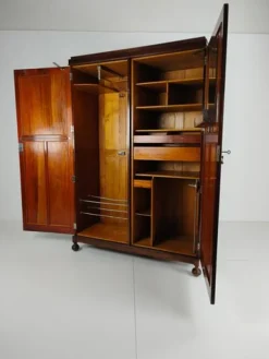 Pamono Art Deco English Gentlemans Wardrobe, 1930 Hot