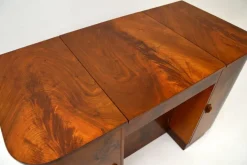 Pamono Art Deco Figured Walnut Dressing Table, 1930 Clearance