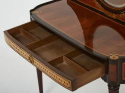 Pamono Art Deco French Marquetry Vanity attributed to Maurice Dufrene, 1920s Best