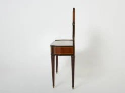 Pamono Art Deco French Marquetry Vanity attributed to Maurice Dufrene, 1920s Best
