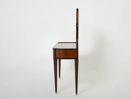Pamono Art Deco French Marquetry Vanity attributed to Maurice Dufrene, 1920s Best