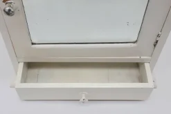 Pamono Art Deco French White Oak Mirrored Medicine Cabinet, 1920s Outlet