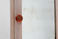 Pamono Art Deco French Wooden Medicine Cabinet with Mirror, 1920s Sale