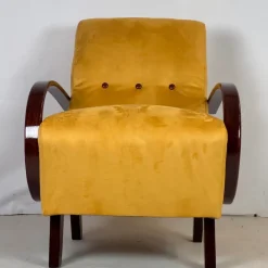 Pamono Art Deco H-410 Chairs by Jindřich Halabala for Up Zavody, 1930s, Set of 2 Clearance
