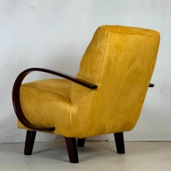 Pamono Art Deco H-410 Chairs by Jindřich Halabala for Up Zavody, 1930s, Set of 2 Clearance