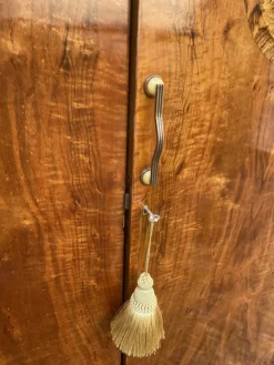 Pamono Art Deco Hexagonal Topped Walnut Wardrobe, 1930s Best