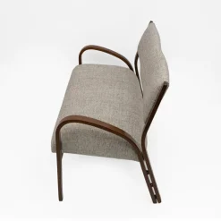 Pamono Art Deco Italian Fabric Armchairs and Small Sofa, 1930s, Set of 3 Clearance