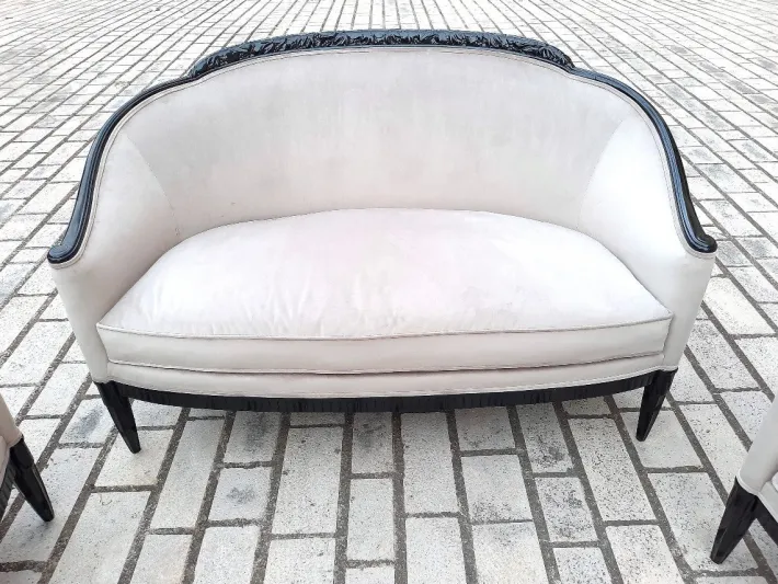 Pamono Art Deco Living Room Set, 1925, Set of 5 Online