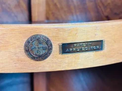 Pamono Art Deco Macassar Dressing Table by Shrager, England, 1930