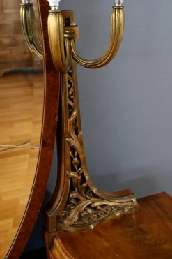Pamono Art Deco Mahogany and Thuya Dressing Table, 1920 Hot