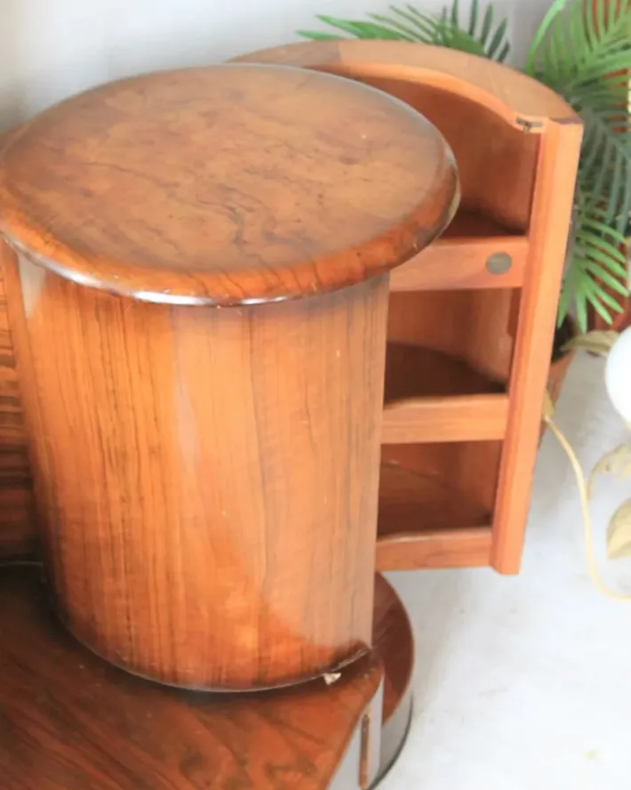 Pamono Art Deco Mirrored Bedroom Vanity Dressing Table by Shrager Brothers Masterpiece Furniture, London Clearance