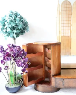 Pamono Art Deco Mirrored Bedroom Vanity Dressing Table by Shrager Brothers Masterpiece Furniture, London Clearance