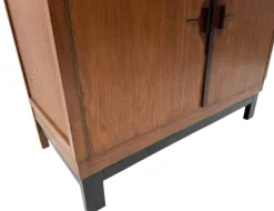 Pamono Art Deco Modern Sideboard with Black Lacquered Top, 1930s Hot