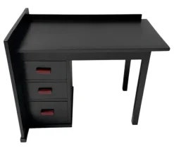 Pamono Art Deco Modernist Black Lacquered Desk, 1930s Discount