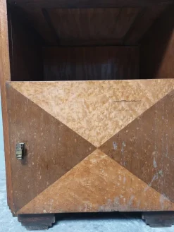 Pamono Art Deco Nightstand in Marble, 1950s Hot