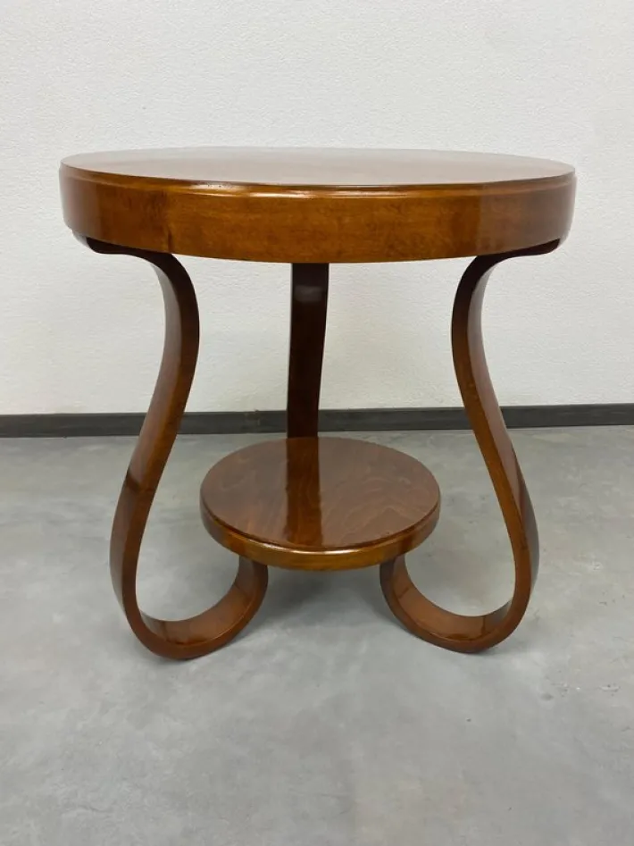 Pamono Art Deco No. 301 Tulip Coffee Table from Thonet Debrecen, 1930s