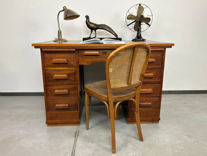 Pamono Art Deco Office Writing Table, 1930s Clearance