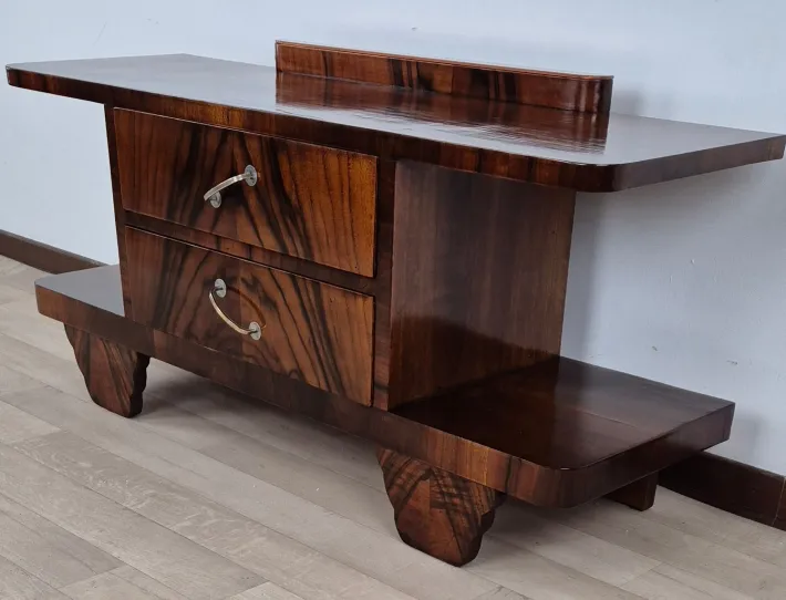 Pamono Art Deco Seagull Wings Vanity, 1940 Hot