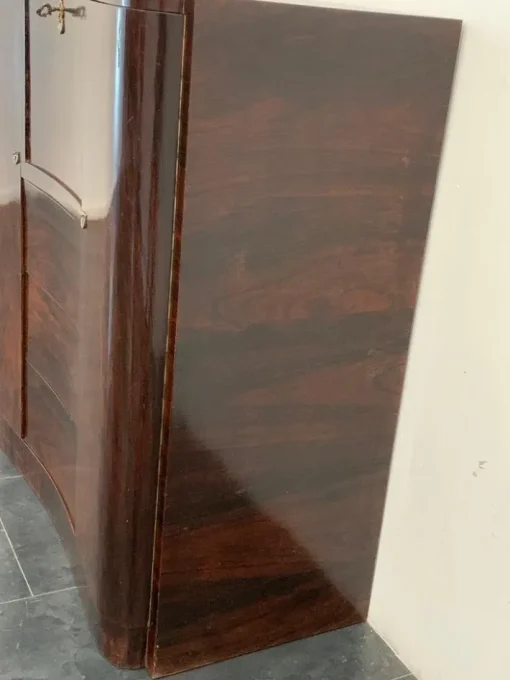 Pamono Art Deco Secretaire in Feather Mahogany Discount