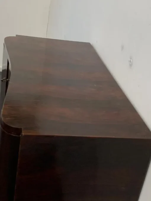 Pamono Art Deco Secretaire in Feather Mahogany Discount