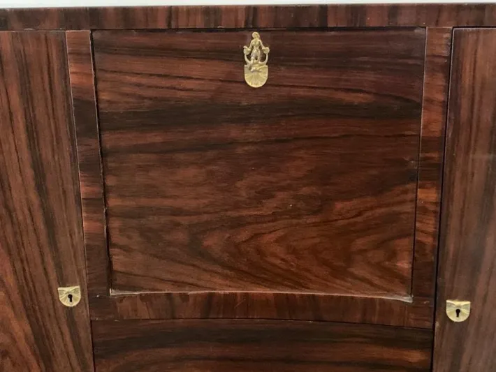 Pamono Art Deco Secretaire in Feather Mahogany Discount