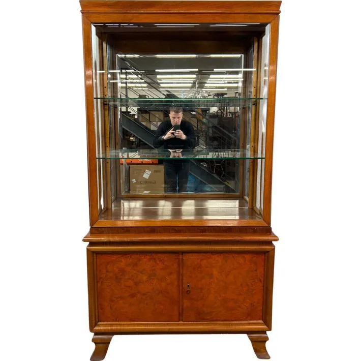 Pamono Art Deco Showcase from Lingel, 1930s