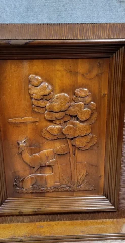 Pamono Art Deco Sideboard in Burl and Carved Wood, Pier Luigi Colli, 1920s Discount