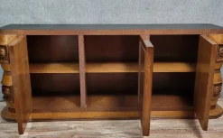 Pamono Art Deco Sideboard in Burl and Carved Wood, Pier Luigi Colli, 1920s Discount