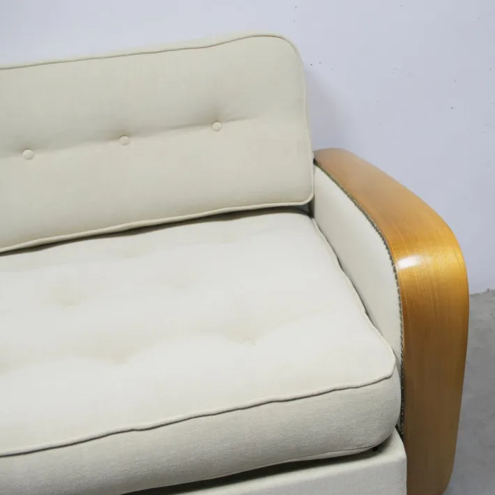 Pamono Art Deco Sofa Settee, 1920s