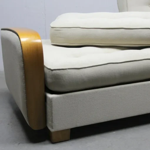 Pamono Art Deco Sofa Settee, 1920s