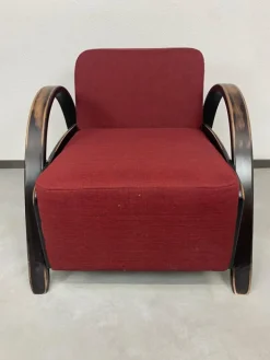 Pamono Art Deco Style Armchairs, 1980s, Set of 2