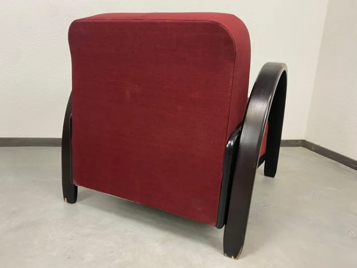 Pamono Art Deco Style Armchairs, 1980s, Set of 2