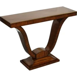 Pamono Art Deco Vancucci Sunburst Console Table by Theodore Alexander Sale