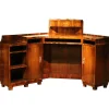 Pamono Art Deco Veneer Writing Desk or Vanity Table, 1920s