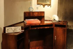 Pamono Art Deco Veneer Writing Desk or Vanity Table, 1920s