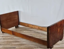 Pamono Art Deco Walnut Bed, 1940 Online