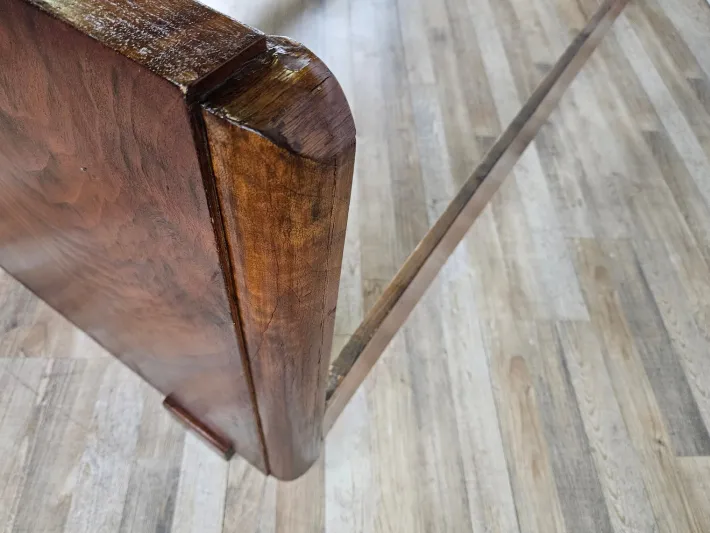 Pamono Art Deco Walnut Bed, 1940 Online